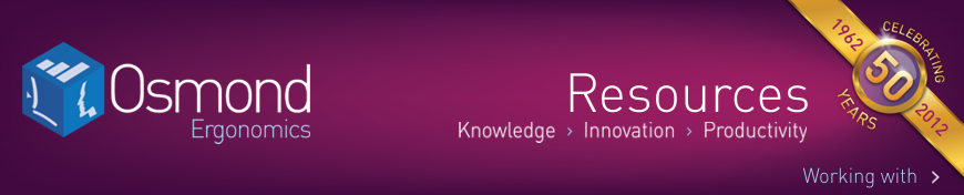 Osmond Ergonomics Resources